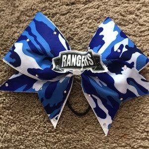 CA Rangers Cameo Cheer bow